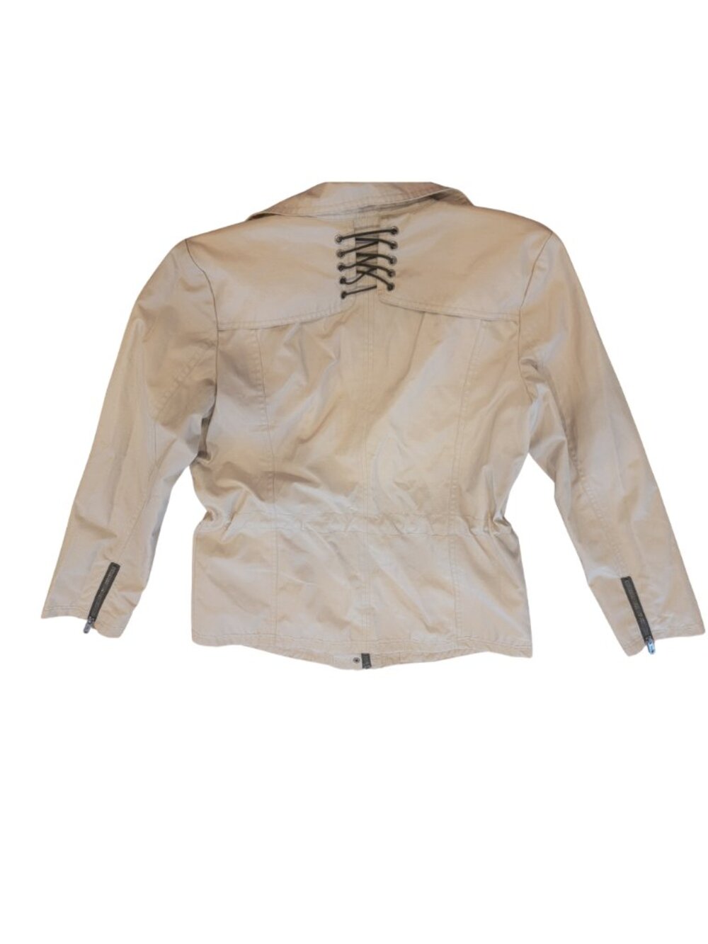 Circus by Sam Edelman Khaki Tan Utility Moto Jacket - Picture 3 of 11